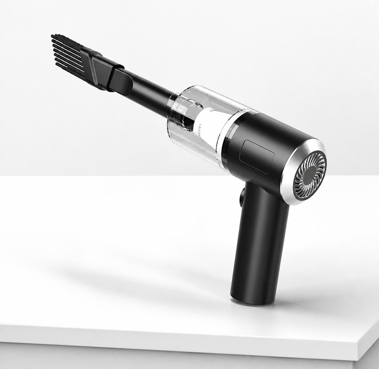 Portable Dual-Purpose Handheld Wireless Vacuum Cleaner for Cars One-Family SUVs Luxury ABS Design
High Suction Blowing for Pet