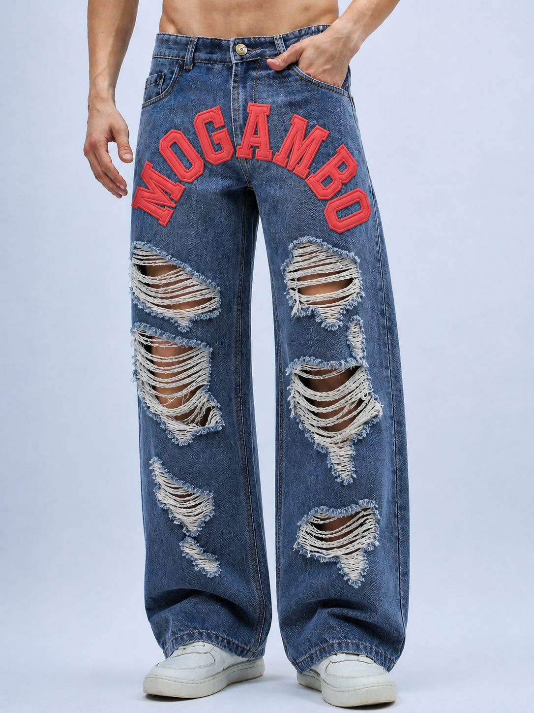 WIDE-LEG MOGAMBO JEANS