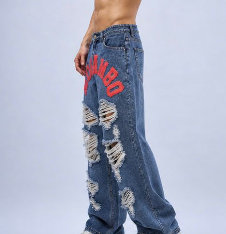 WIDE-LEG MOGAMBO JEANS