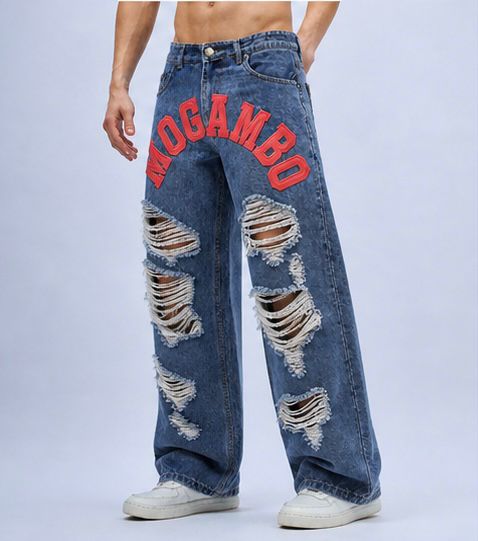 WIDE-LEG MOGAMBO JEANS