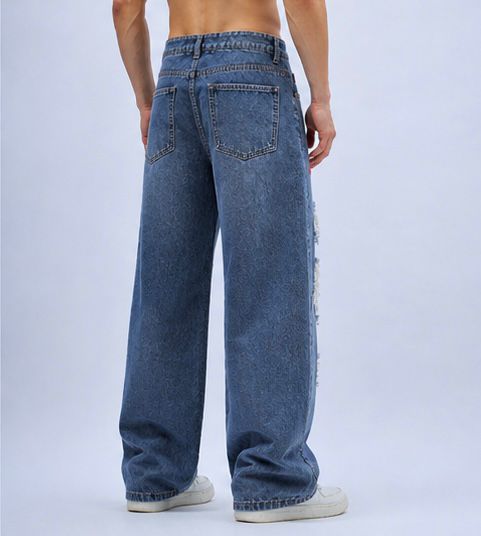 WIDE-LEG MOGAMBO JEANS